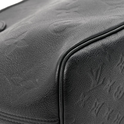 Louis Vuitton Empreinte Monogram Giant Neverfull MM Black 9 of 14