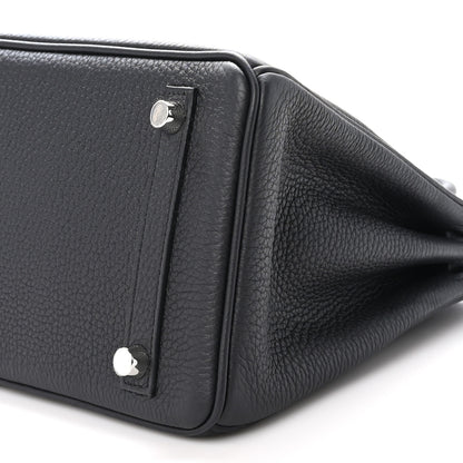 Hermes Togo Birkin 25 Black 10 of 11