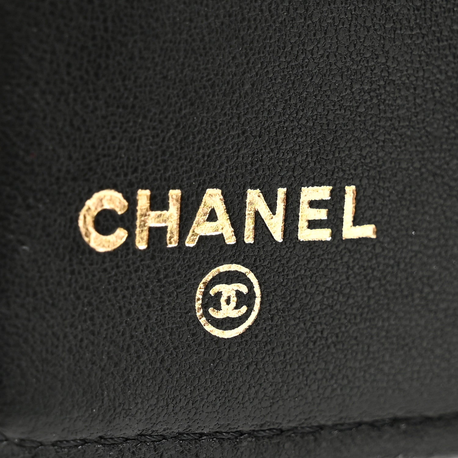 Chanel Lambskin Quilted Boy Yen Wallet Black 6 of 9