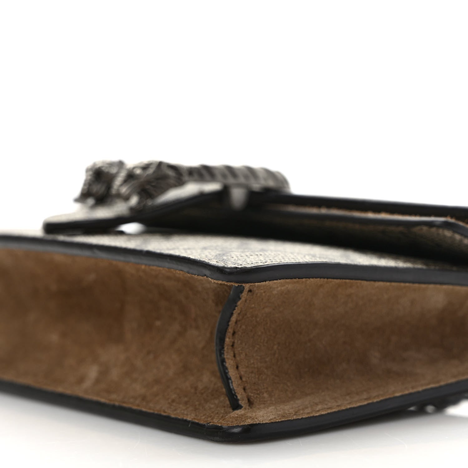 Gucci GG Supreme Monogram Super Mini Dionysus Shoulder Bag Taupe 9 of 11