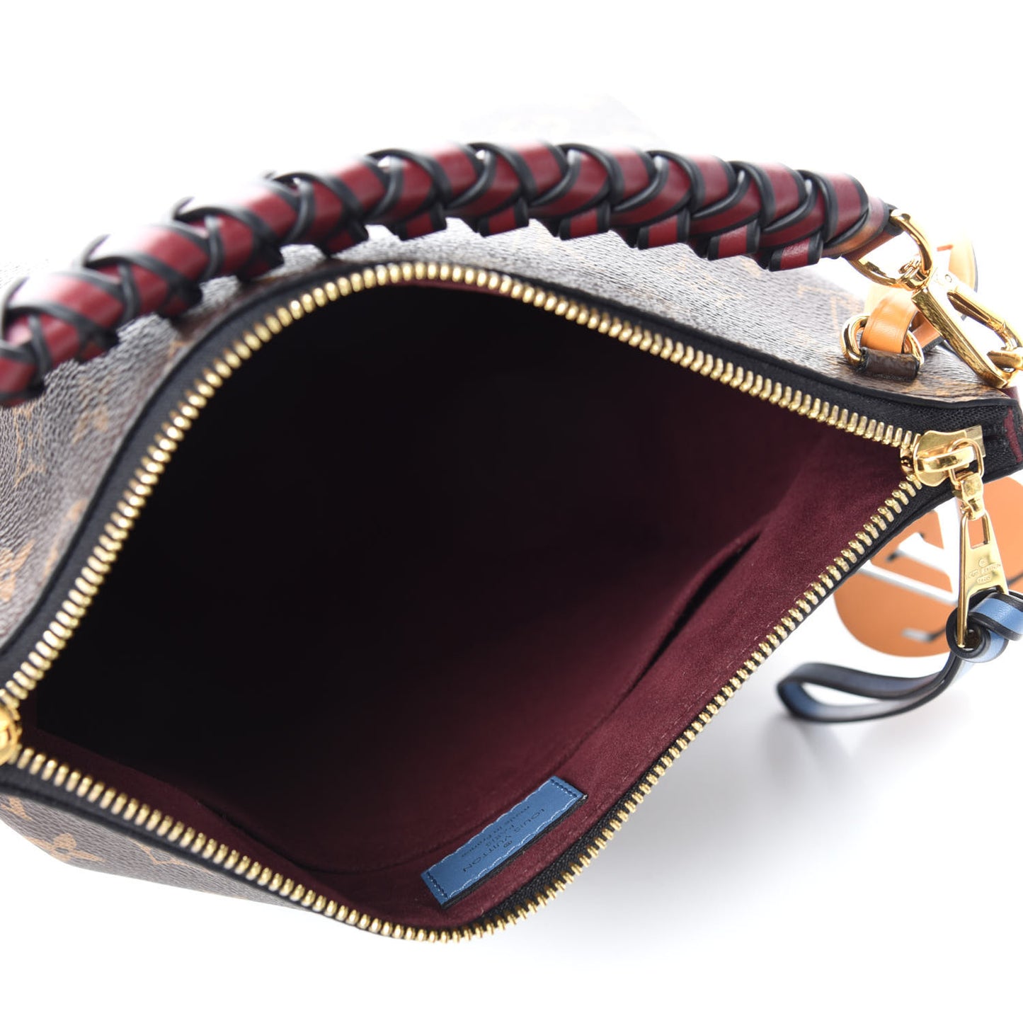 Monogram Beaubourg Hobo Mini Bordeaux Red Peach Safran Blue Jean Blue