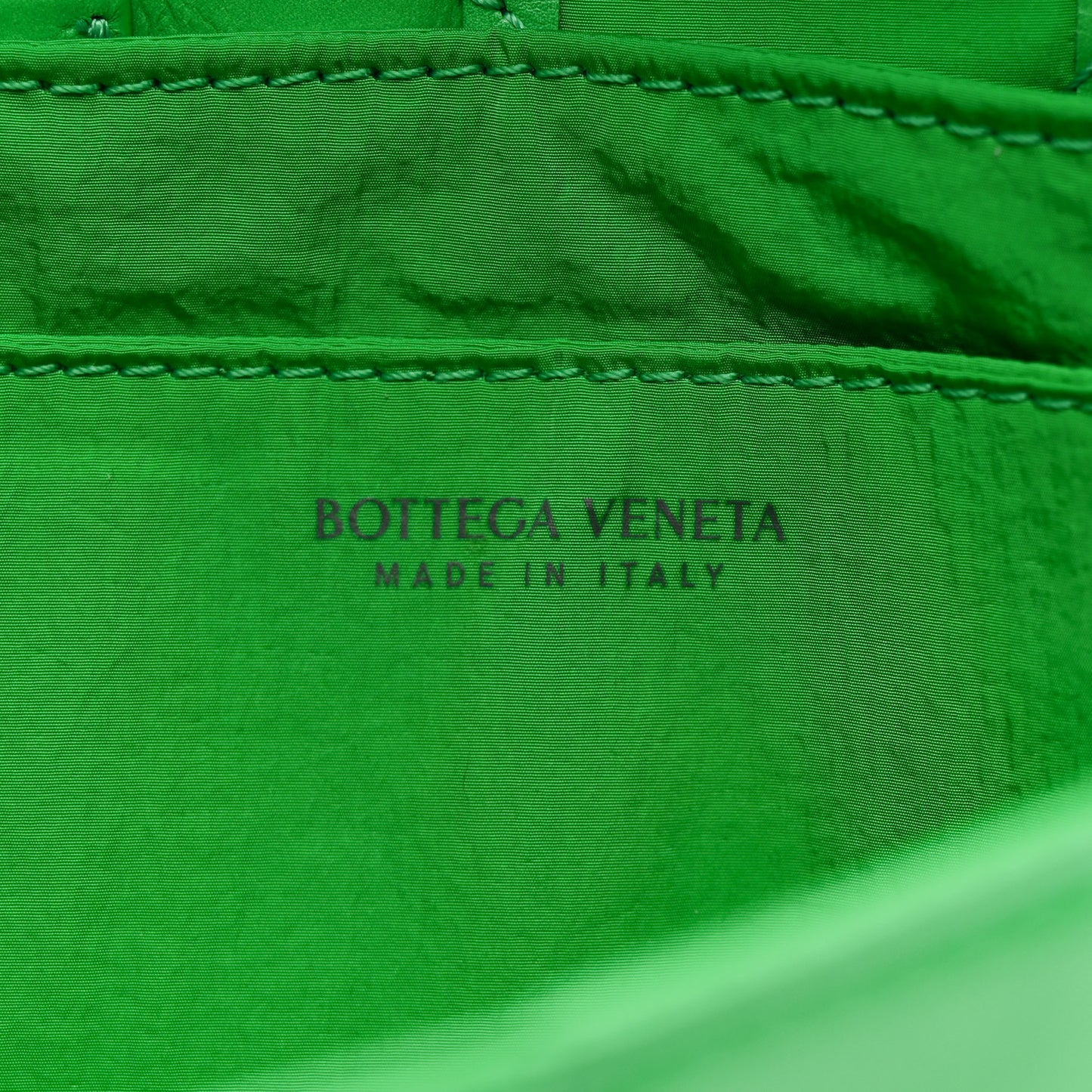 Paper Calfskin Intreccio Cassette Belt Bag Parakeet