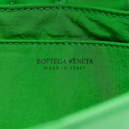 Bottega Veneta Paper Calfskin Intreccio Cassette Belt Bag Parakeet 6 of 11