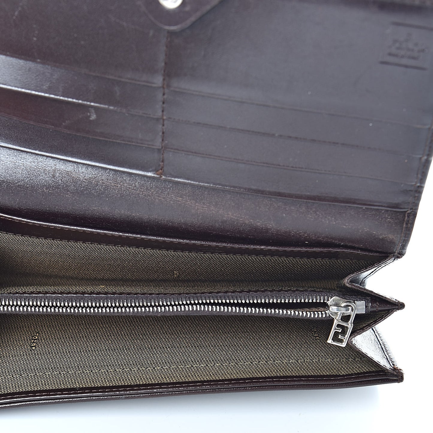 Zucca Continental Wallet Tobacco