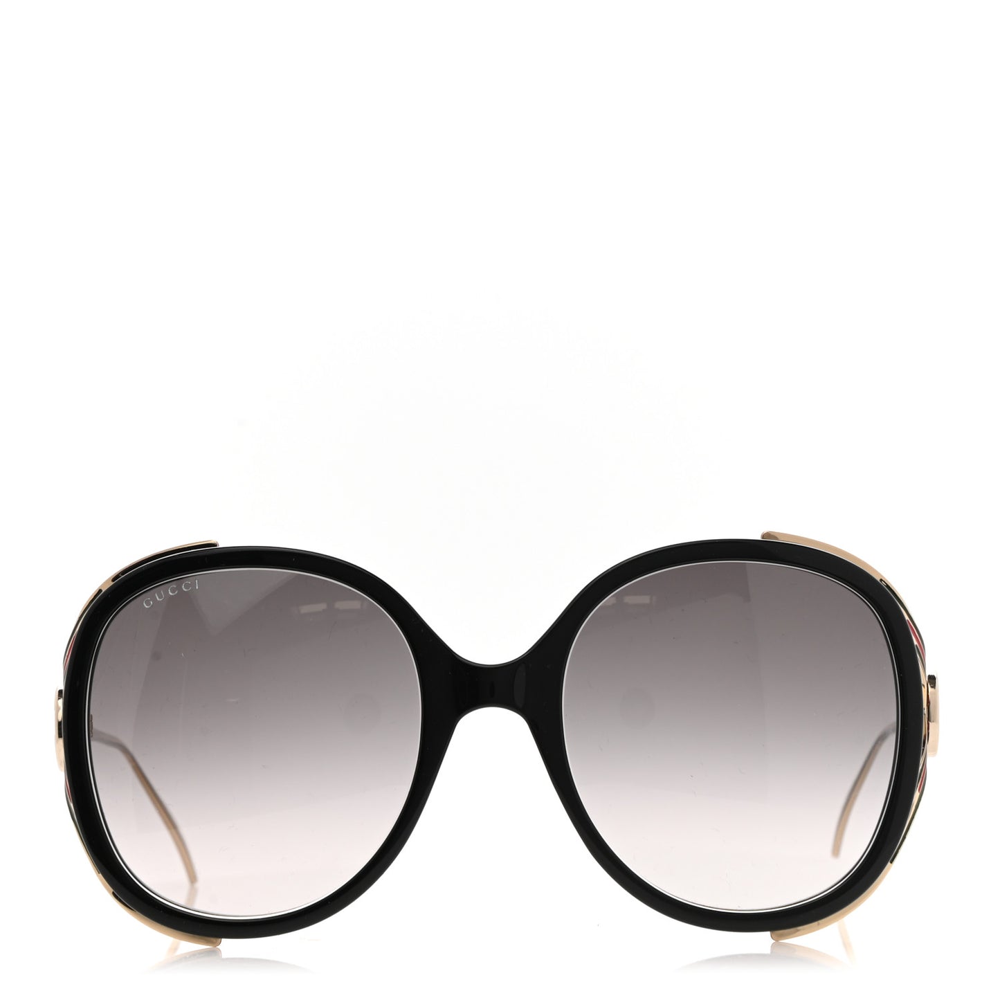 Round Frame Injected GG0226S Sunglasses Black