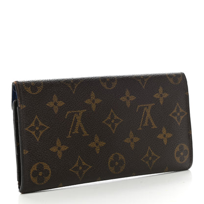 Louis Vuitton Monogram Josephine Wallet Blue 3 of 8