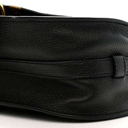 Chloe Calfskin Medium Marcie Round Crossbody Bag Black 10 of 13