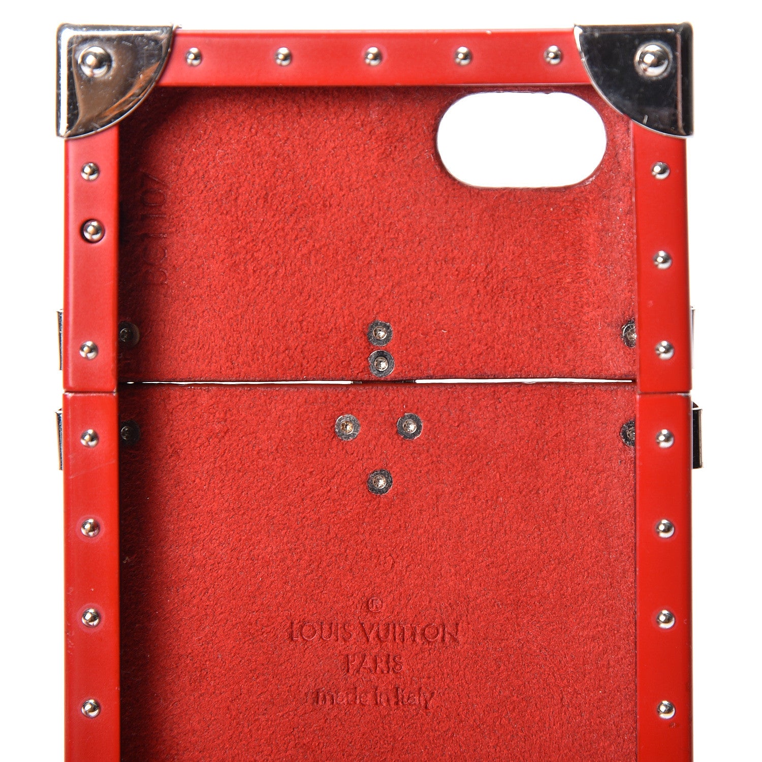 Louis Vuitton X SUPREME Monogram Eye-Trunk iPhone 7 Case Red 6 of 7