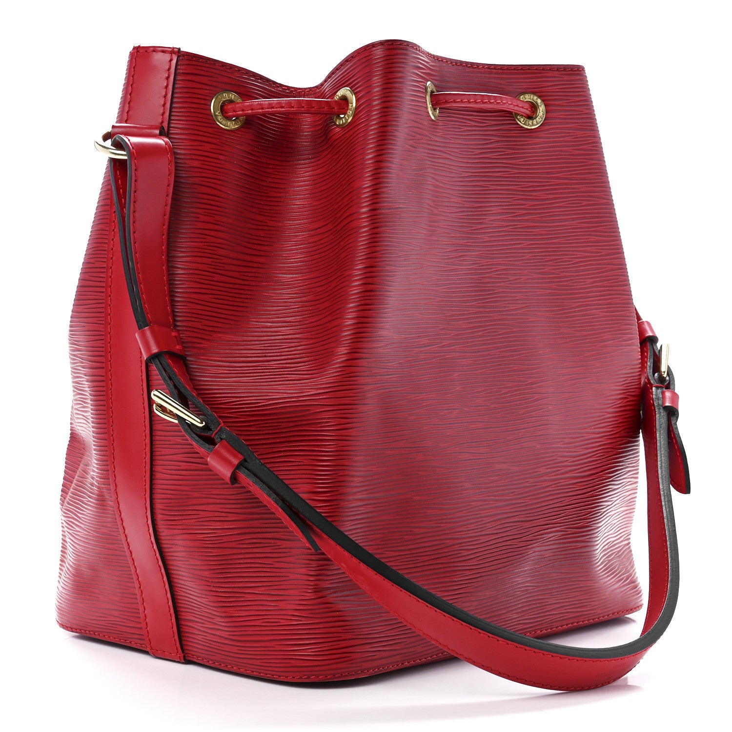 Louis Vuitton Epi Petit Noe Castillan Red 3 of 11