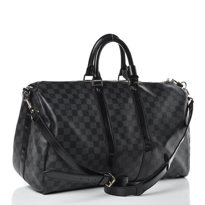 Louis Vuitton Damier Graphite Keepall Bandouliere 45 3 of 19