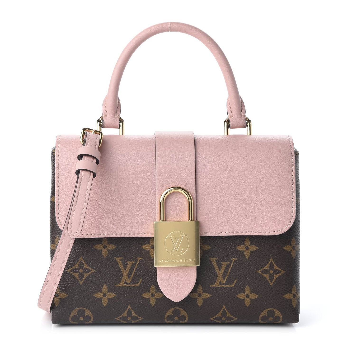 Monogram Locky BB Rose Poudre