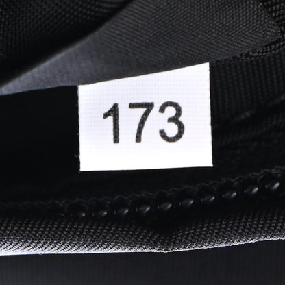 Prada Nylon Tessuto Logo Patch Backpack Black 8 of 11