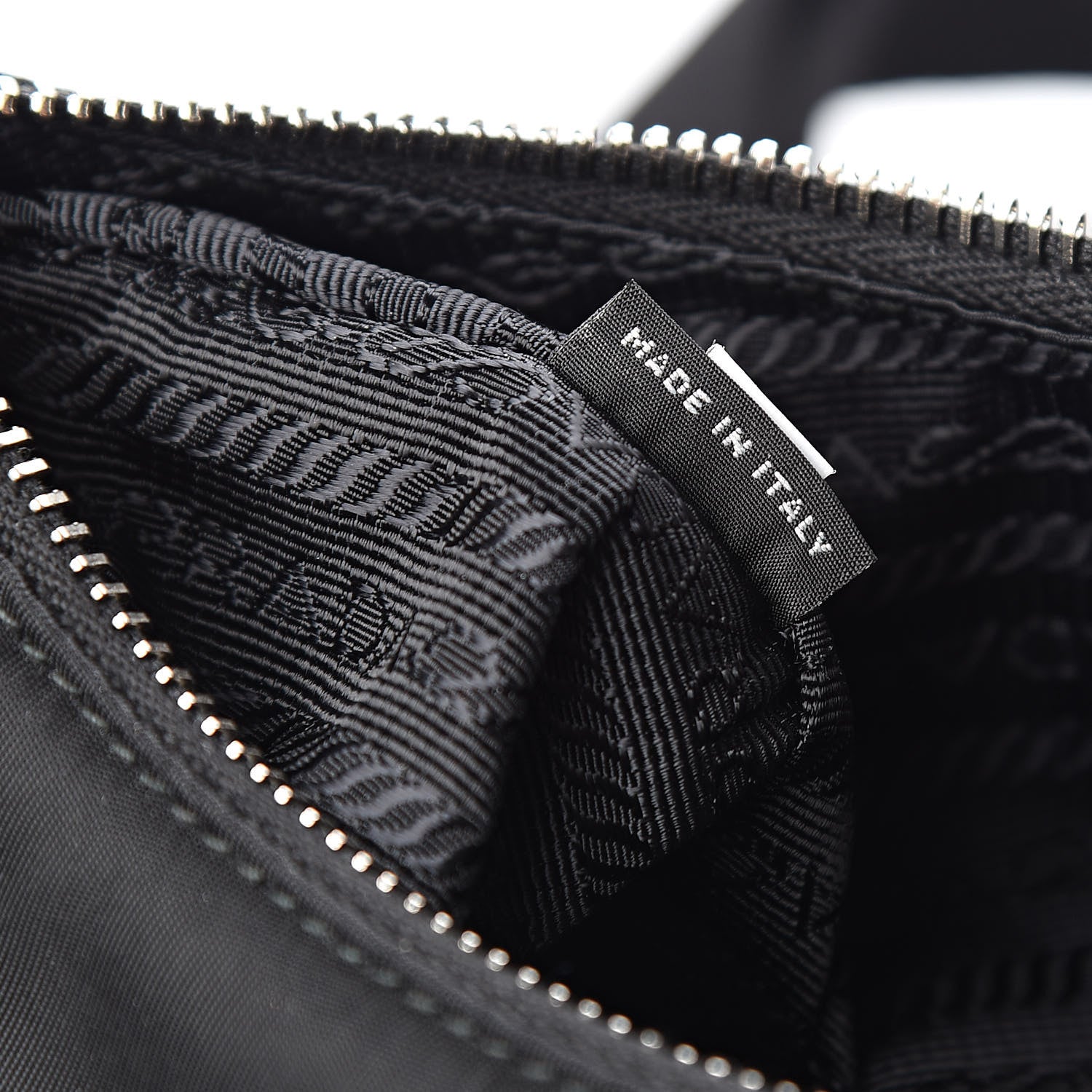 Prada Nylon Re-Edition 2005 Shoulder Bag Black 7 of 11