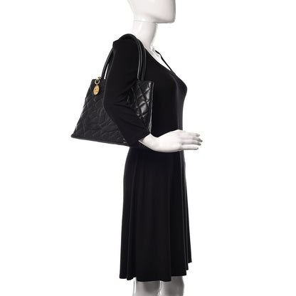 Chanel Caviar Quilted Medallion Tote Black 2 of 12