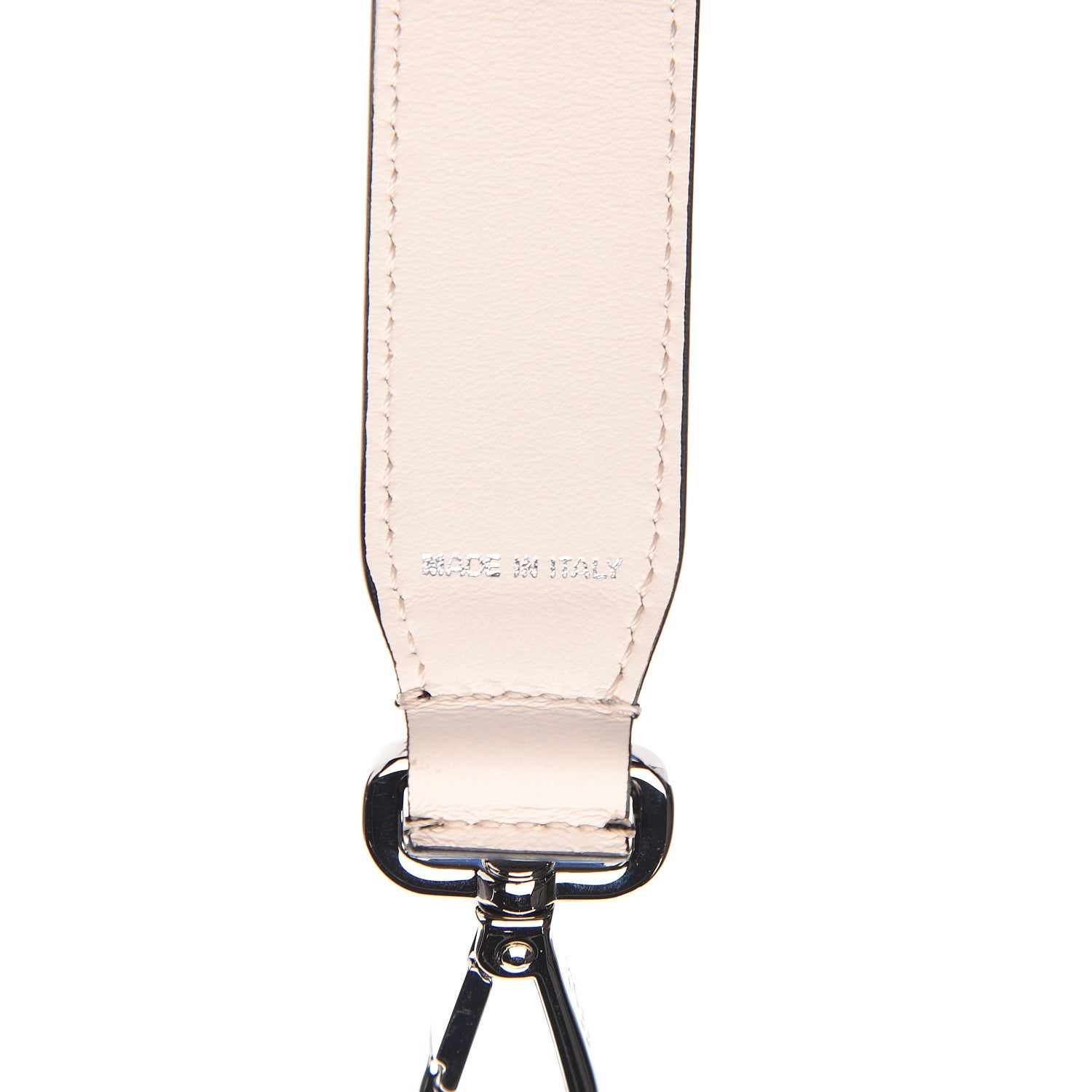 Fendi Vitello Century Grommet Strap You Black Camelia 4 of 4