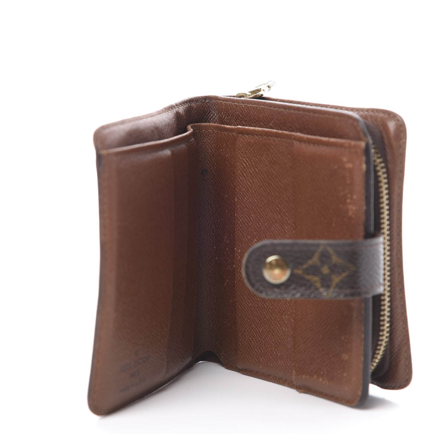 Monogram Compact Zippe Zipped Wallet
