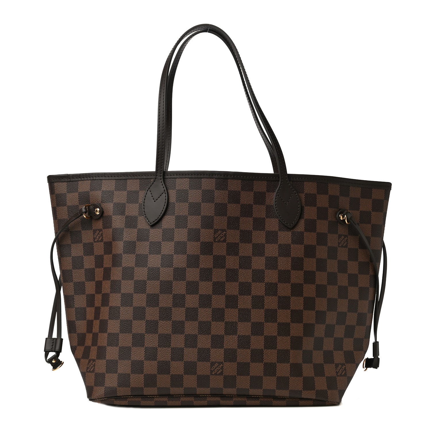 Louis Vuitton Damier Ebene Neo Neverfull MM Rose Ballerine 3 of 12