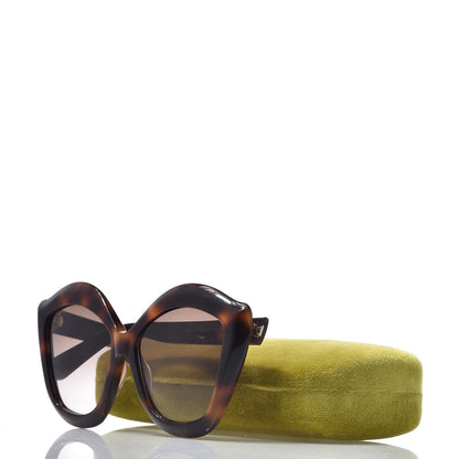 Gucci Cat Eye GG0117S Sunglasses Tortoise 10 of 10