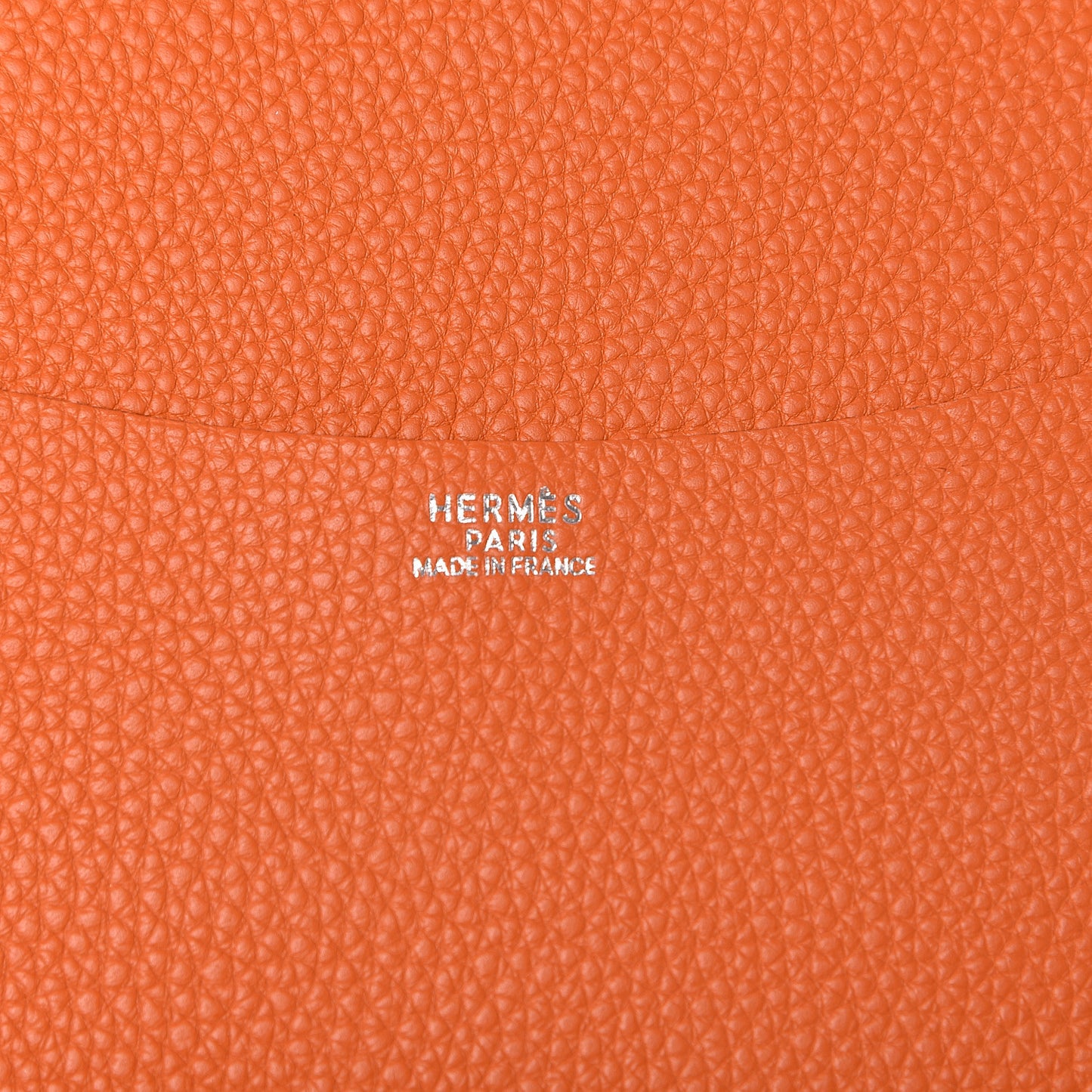 Togo Semainier Agenda Cover Orange