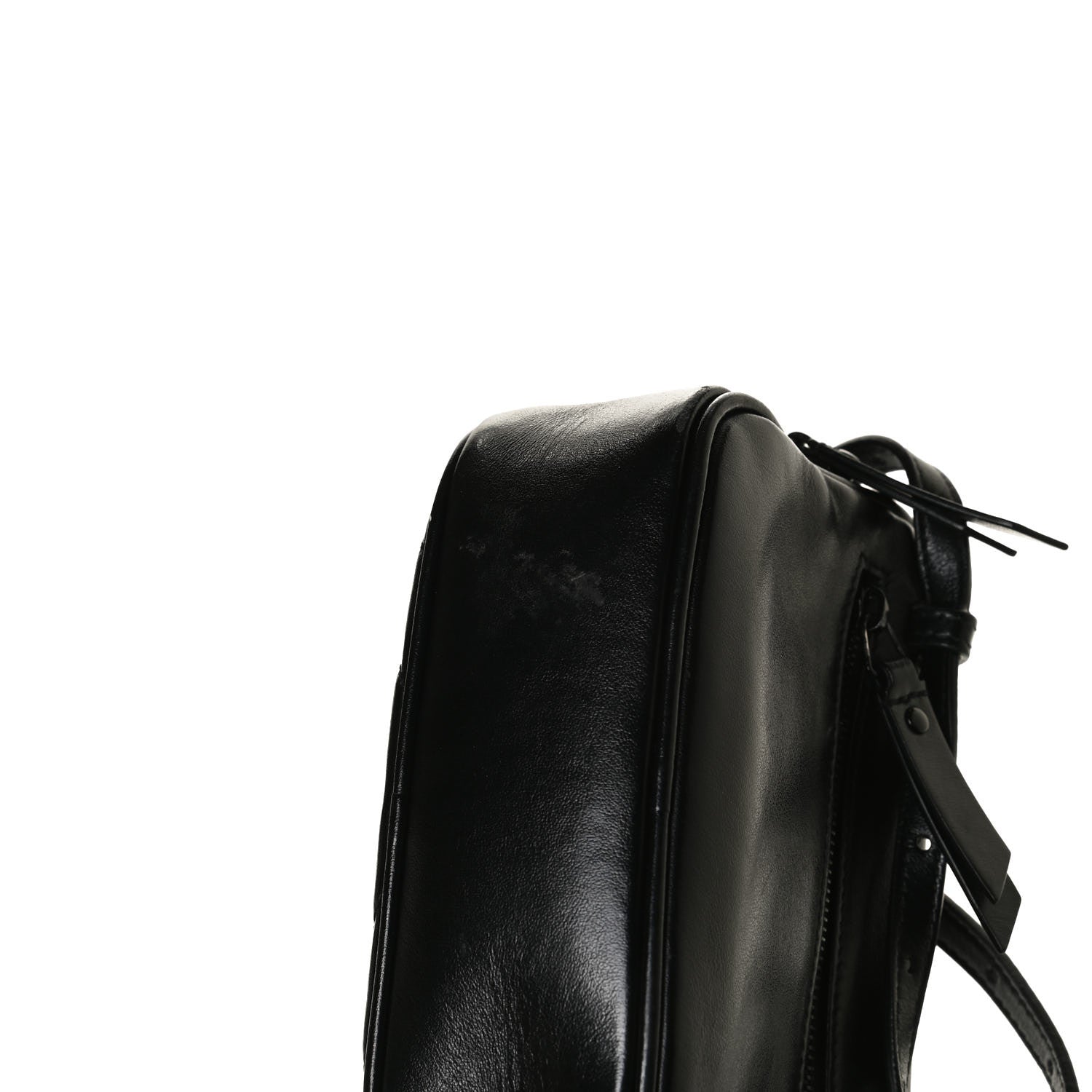 Saint Laurent Calfskin Matelasse Monogram Lou Belt Bag Black 14 of 15