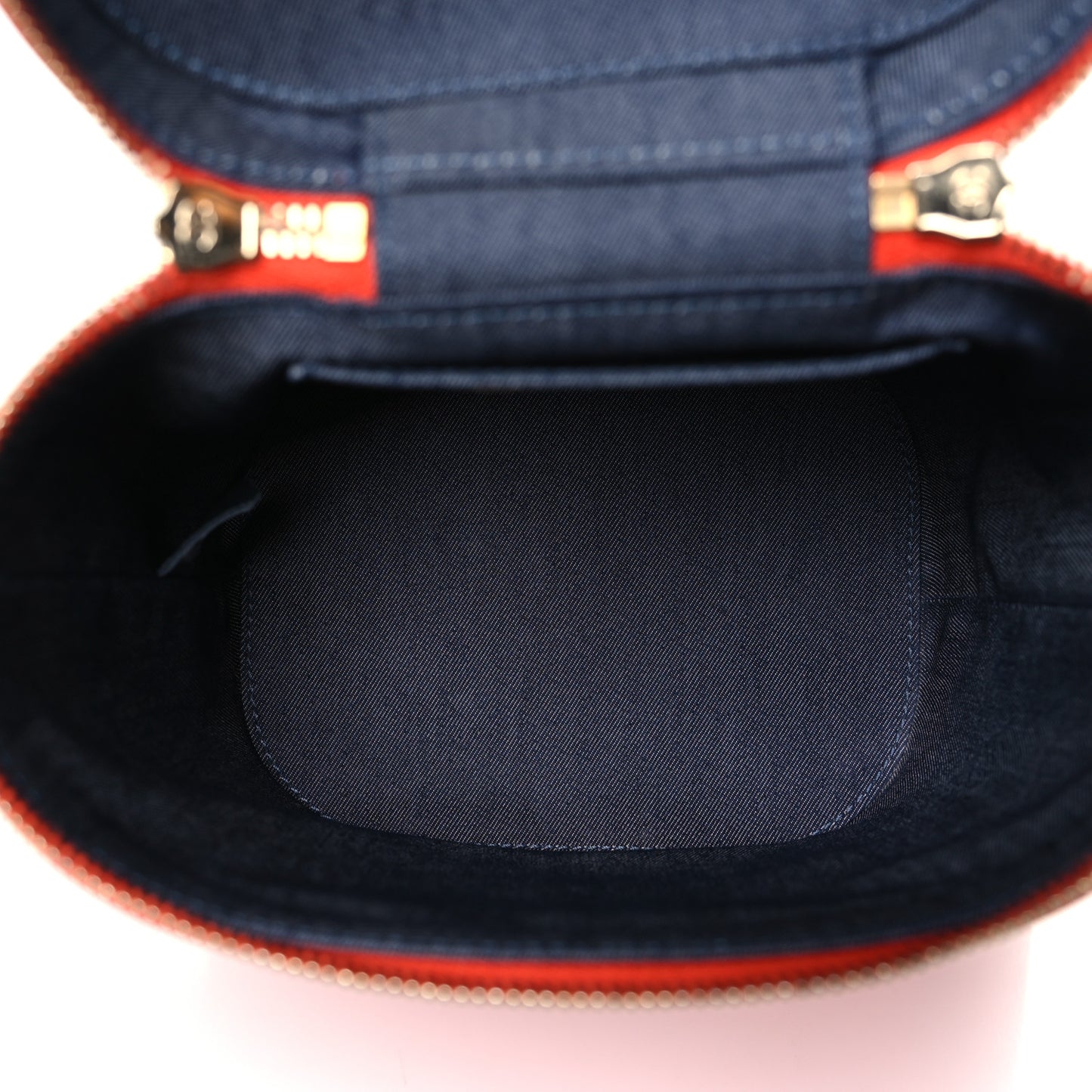 Lambskin Timeless Vanity Cosmetic Case Red