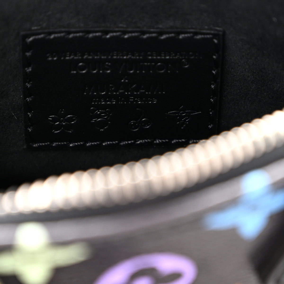 Louis Vuitton LV x TM Monogram Multicolor Nano Speedy Black 6 of 11