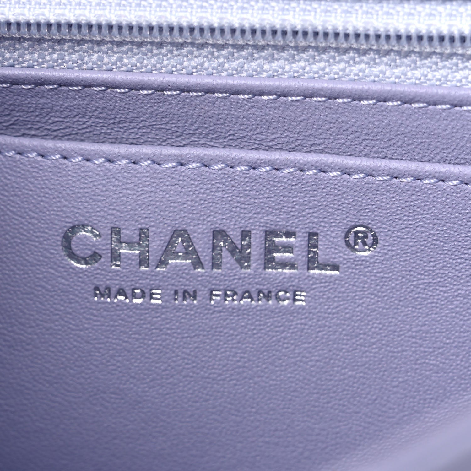 Chanel Aged Calfskin Chevron Quilted 2.55 Reissue Mini Flap Light Purple 6 of 10