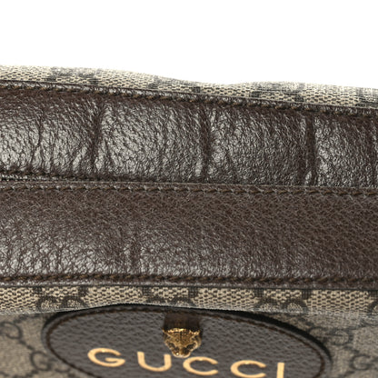 Gucci GG Supreme Monogram Web Neo Vintage Shoulder Bag Beige New Acero Crop 10 of 10