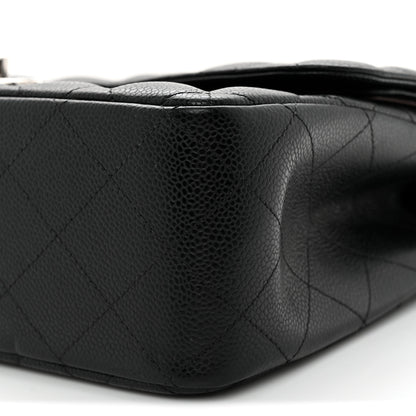 Chanel Caviar Quilted Jumbo Double Flap Black 10 of 10