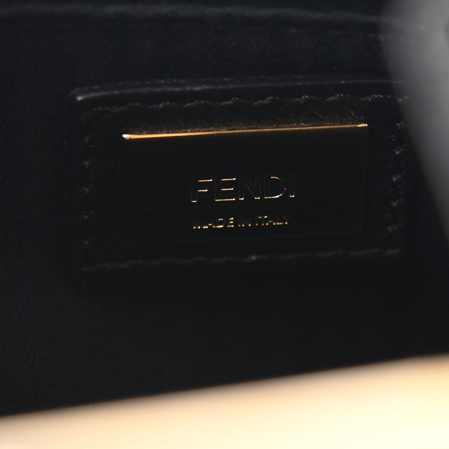 Fendi Vitello Elite Petite 2Jours Tote Black 7 of 11