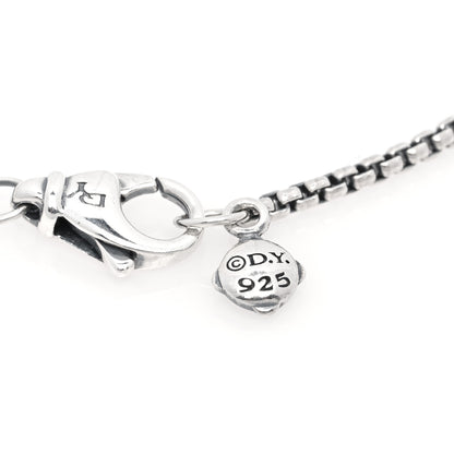 David Yurman Sterling Silver Diamond Renaissance Tassel Necklace 6 of 6