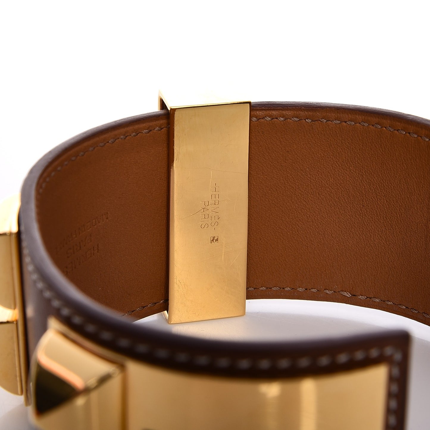 Barenia Collier De Chien CDC Bracelet S Fauve