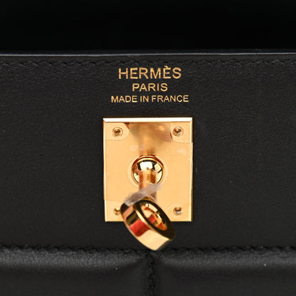 Hermes Swift Kelly Padded Sellier 25 Black 6 of 13