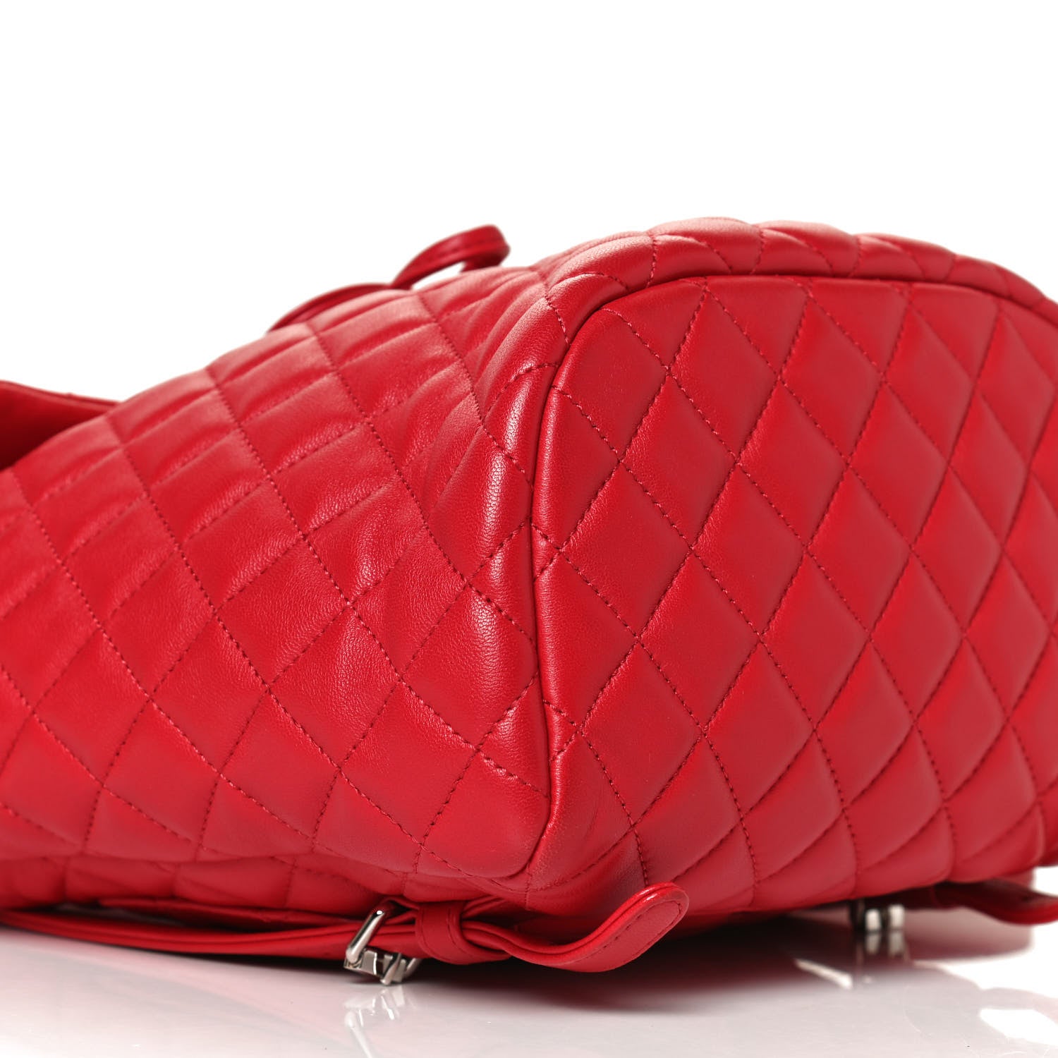 Chanel Lambskin Quilted Small Urban Spirit Backpack Red 9 of 10