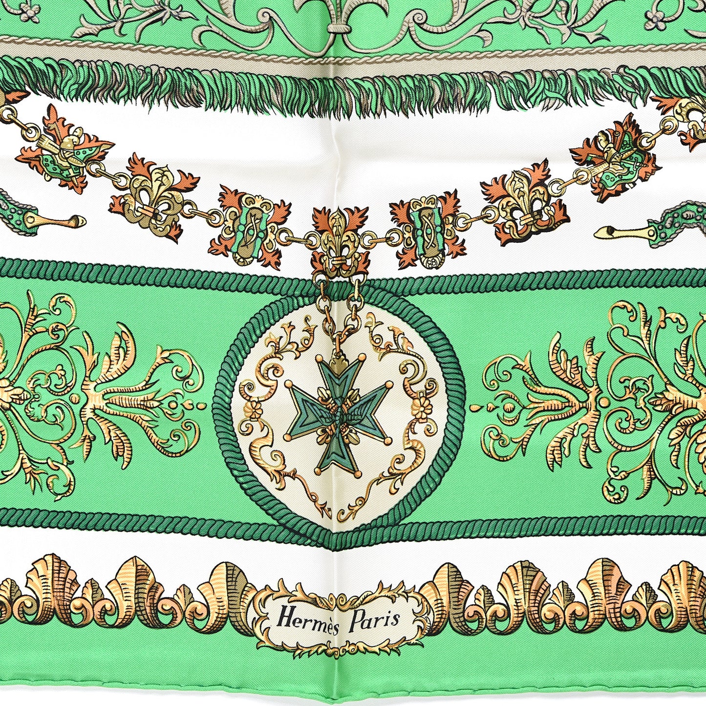 Silk Ludovicus Magnus Scarf 90
