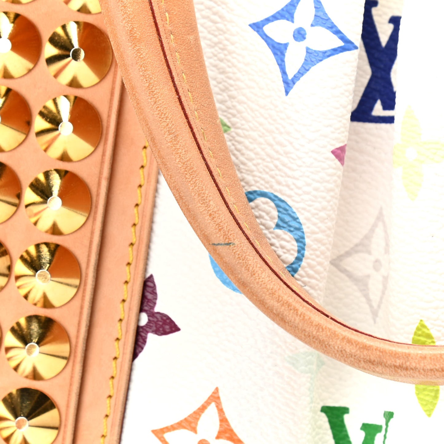 Monogram Multicolor Courtney GM White