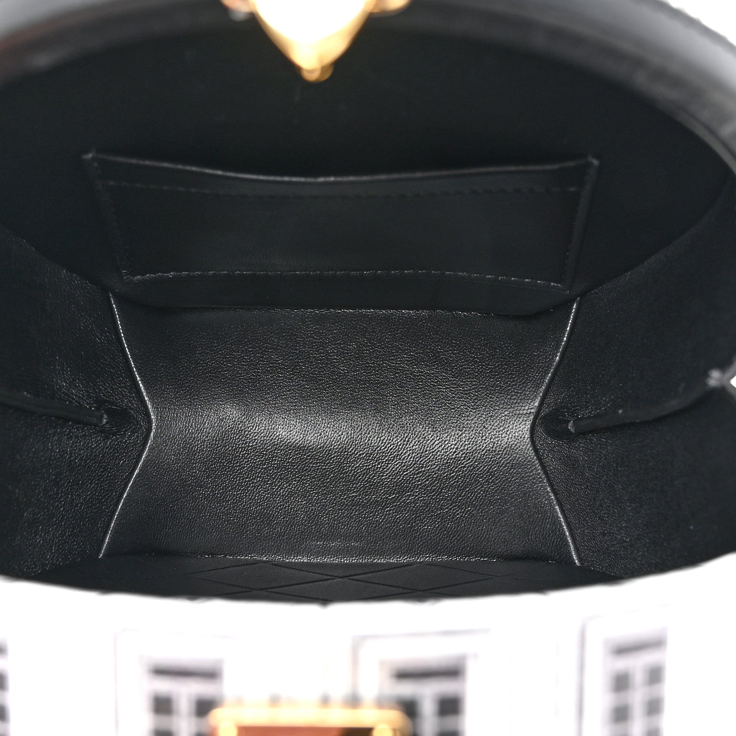 Louis Vuitton X FORNASETTI Calfskin Architettura Petite Boite Chapeau White Black 5 of 10