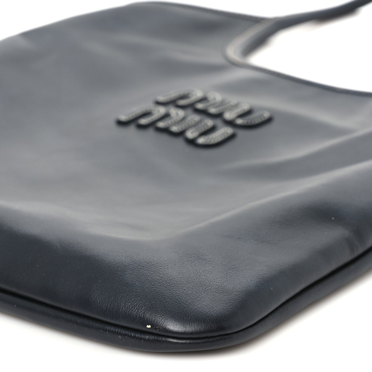 Miu Miu Nappa Ivy Bag Black 8 of 8