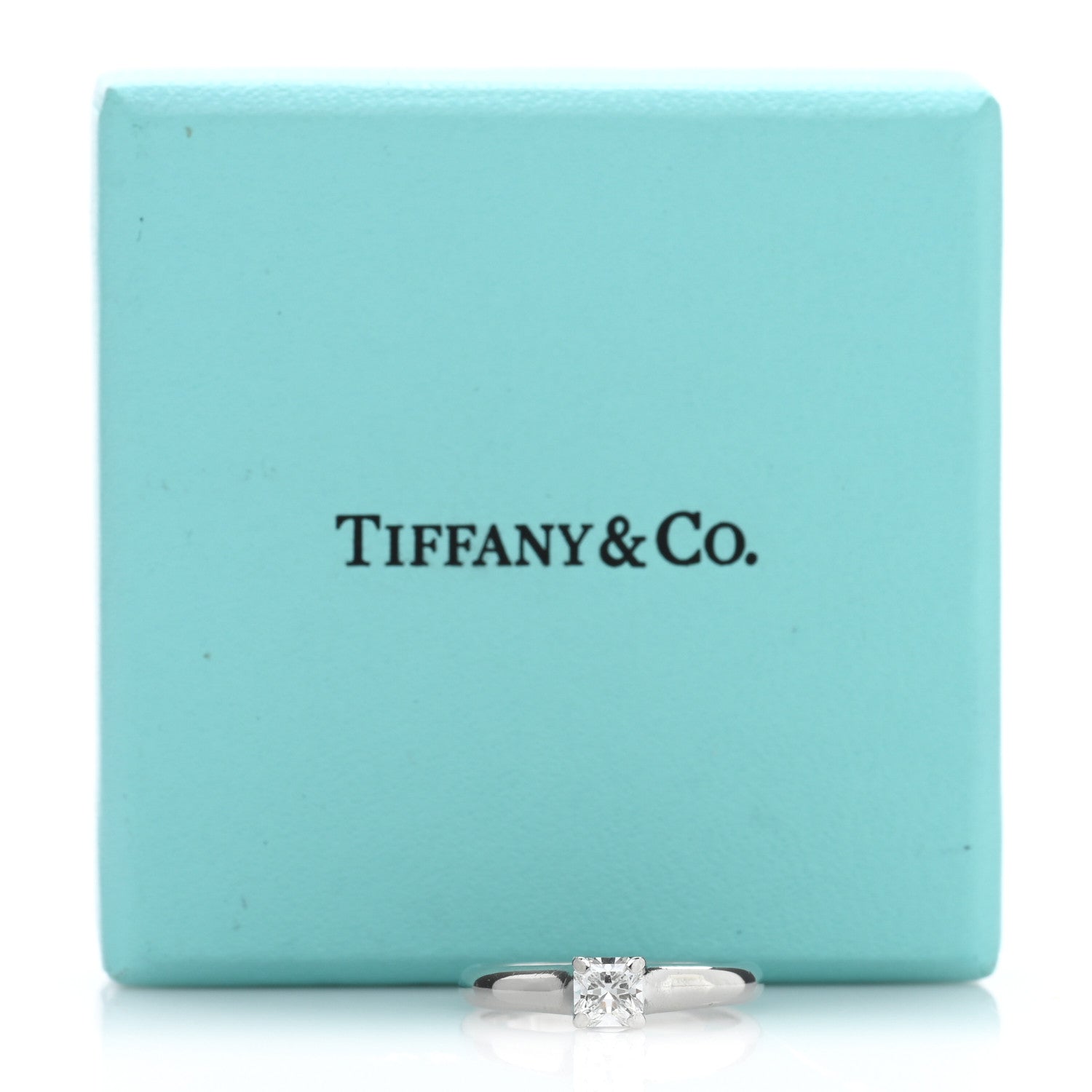 Tiffany Platinum Diamond .36ct Lucida Engagement Ring 49 5 5 of 5