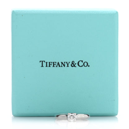 Tiffany Platinum Diamond .36ct Lucida Engagement Ring 49 5 5 of 5