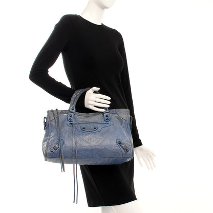 Balenciaga Chevre Classic Hardware City Cornflower Bleu 3 of 28