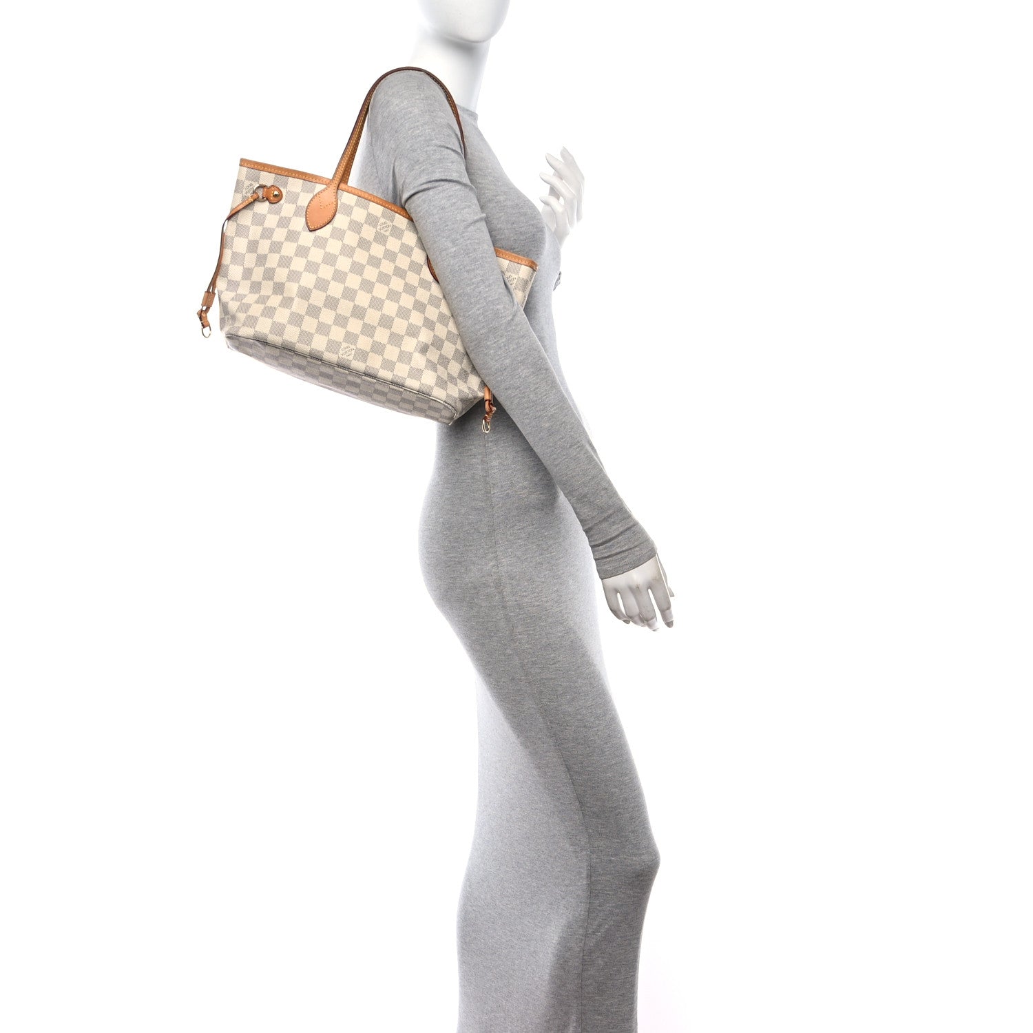 Louis Vuitton Damier Azur Neverfull PM 3 of 10