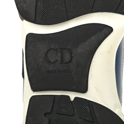 Christian Dior Technical Mesh Calfskin Mens B22 Sneakers 39.5 Blue Beige 11 of 16