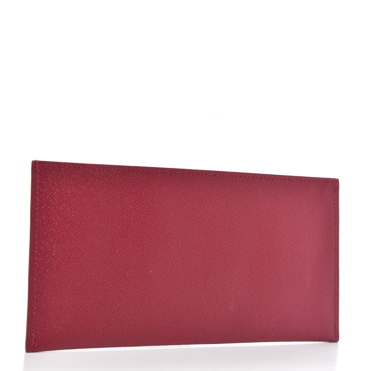 Calfskin Felicie Card Holder Insert Fuchsia