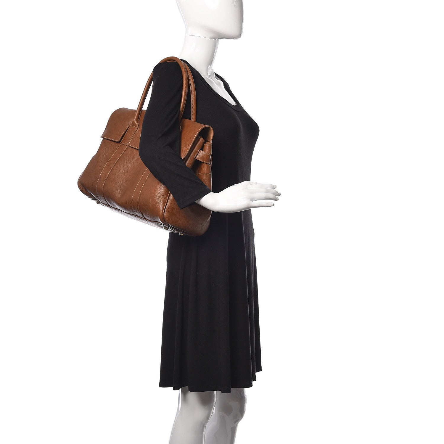 Mulberry Natural Leather Bayswater Oak 2 of 9