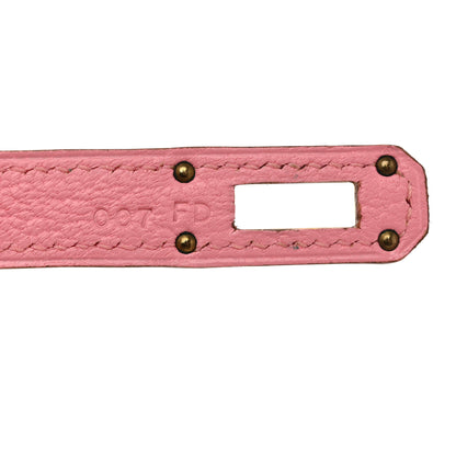 Hermes Chevre Mysore Kelly Longue Wallet Rose Confetti 8 of 10