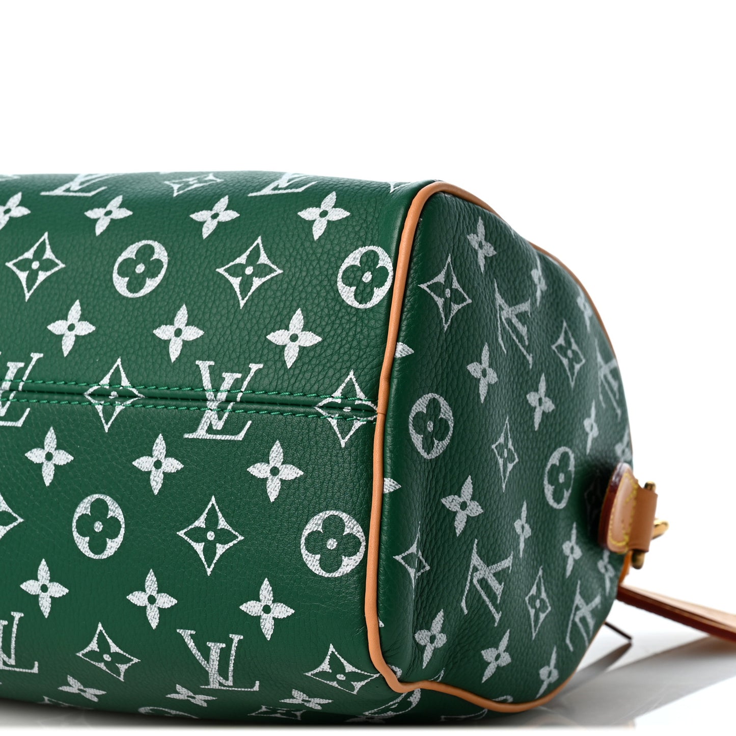 Calfskin Monogram Speedy P9 Bandouliere 25 Green