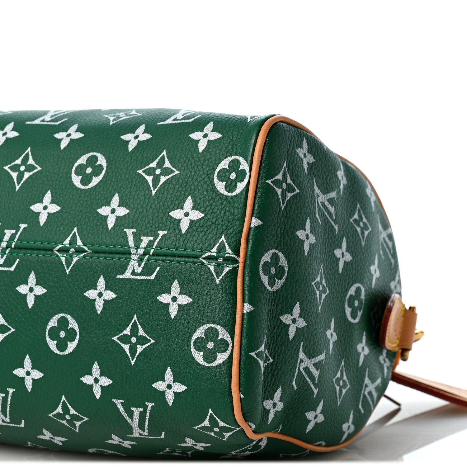 Louis Vuitton Calfskin Monogram Speedy P9 Bandouliere 25 Green 10 of 12