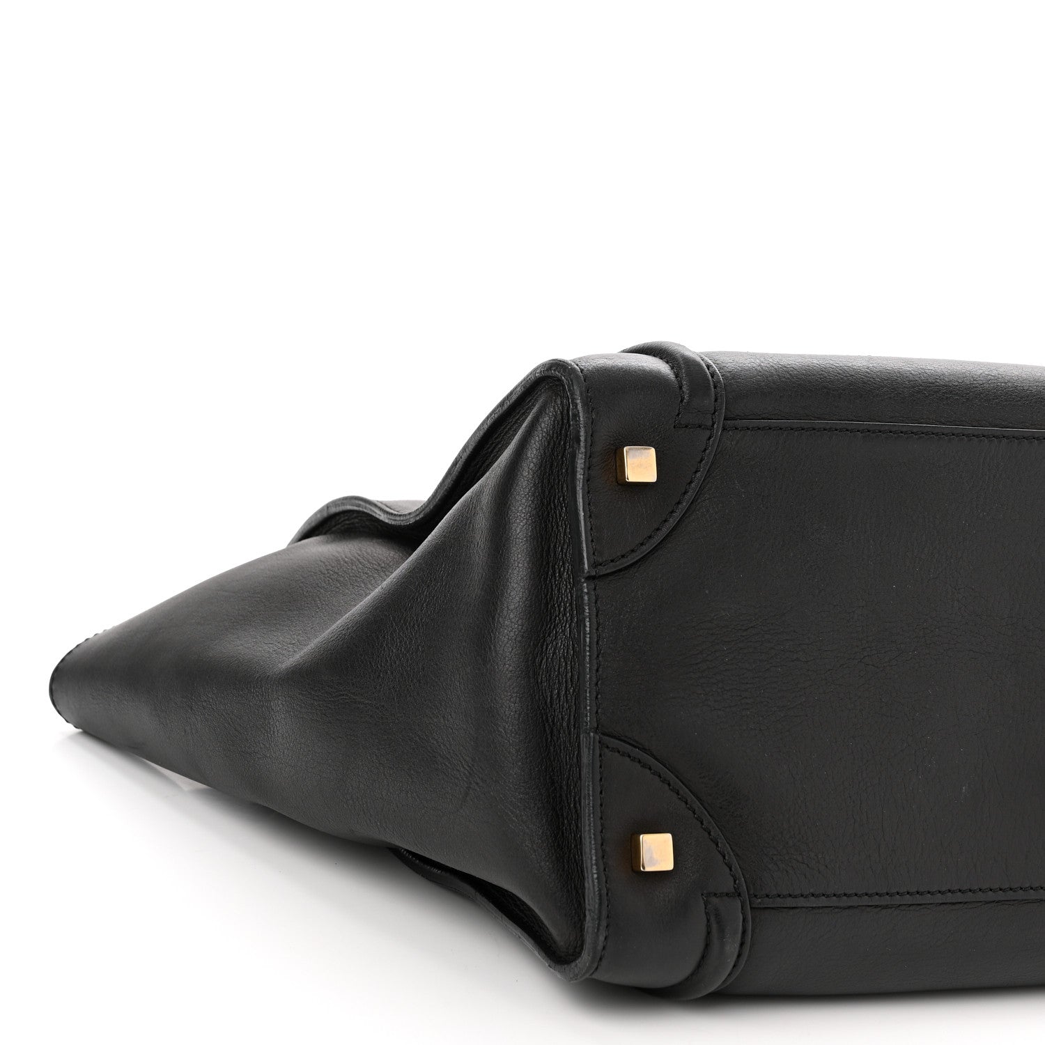 Celine Smooth Calfskin Micro Luggage Black 9 of 14