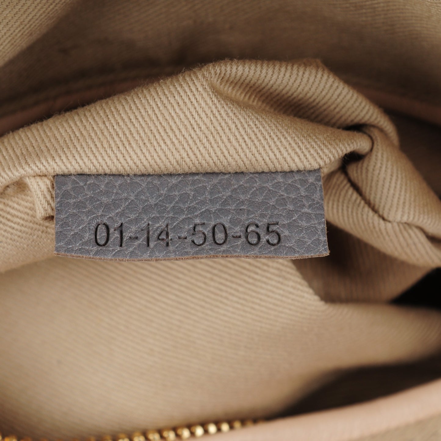 Calfskin Small Paraty Cashmere Grey